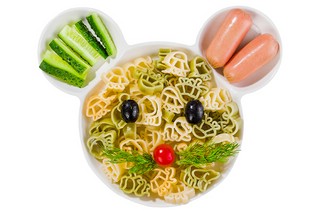 Тарелка сервировочная 22,5*19 *2,3 см 'Мышка'  1