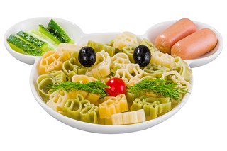 Тарелка сервировочная 22,5*19 *2,3 см 'Мышка'  2