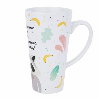 Кружка большая 'Енот' 3