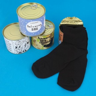 Носки в банке 'Для успешного человека' 6