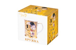 Кружка 400 мл 12,5х9х10 см 'Поцелуй' 3