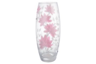 Ваза-бочонок 'Цветущий миндаль' 11х11х26 см 2