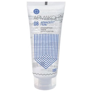 Антисептик кожный дезинфицирующий спиртосодержащий (62%), 100 мл, АРМАКОН 'АРМАСЕПТ ГЕЛЬ', 1207 1