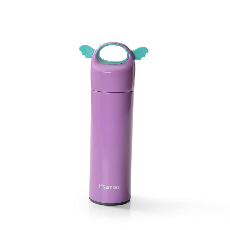 Термос Angel 400 мл сиреневый, Fissman 9649