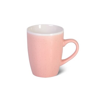 Кружка розовая 380 мл, керамика, Fissman 6077 1
