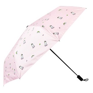 Зонт складной 'Единорожки' (розовый)