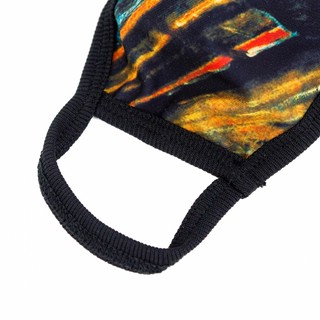 Маска трикотажная многоразовая двухслойная, 'Крик' 2