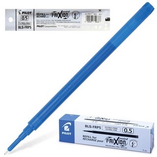 Стержень гелевый Pilot Frixion (L) 0.5 мм, синий (BLS-FRP-5)