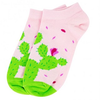 Носки 'Кактус и цветы', разм.35-39 2