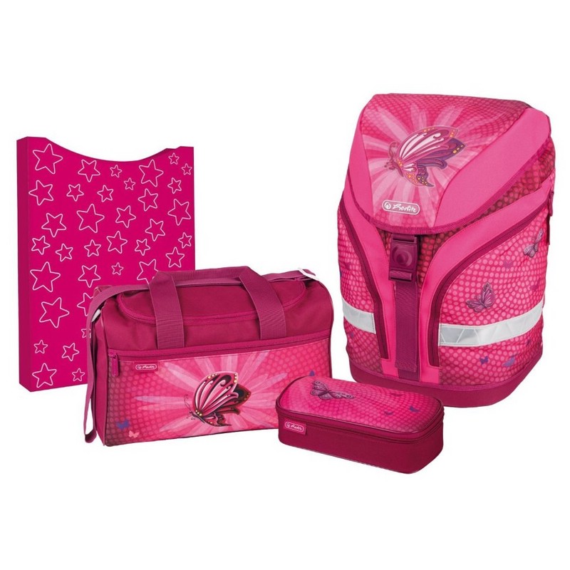 Ранец Motion Butterfly Power с наполнением, Herlitz
