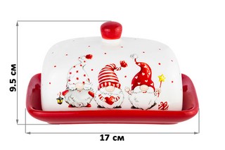 Масленка 17*12,3*9,5 см 