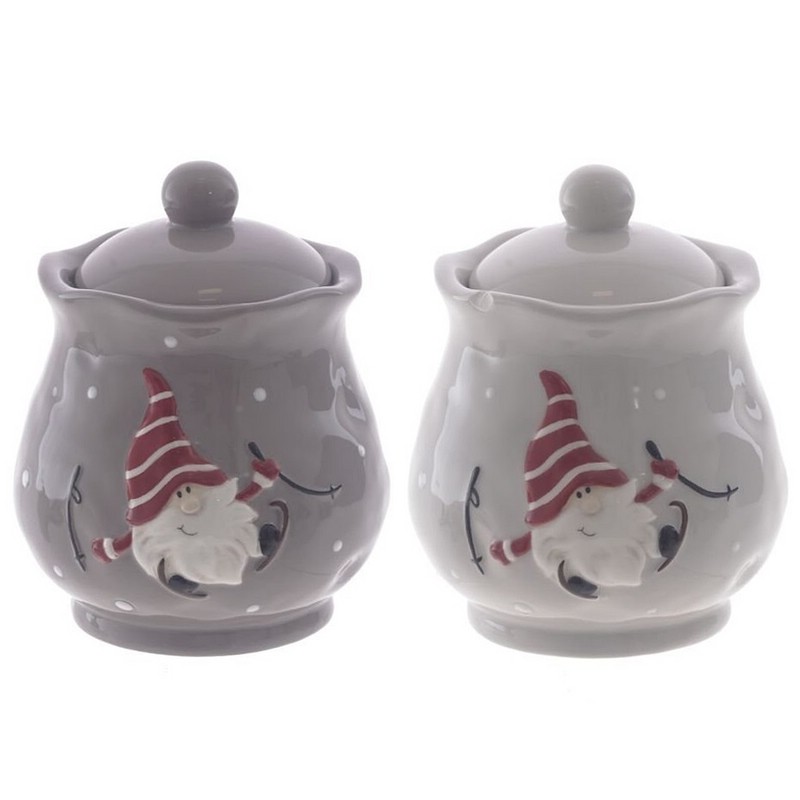 Сахарница 'Гном на лыжах'