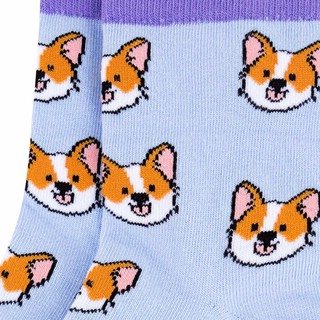 Носки 'Корги мордашки', разм.35-39 3