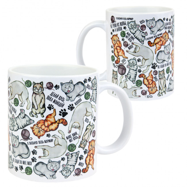 Кружка 'У меня лапки'