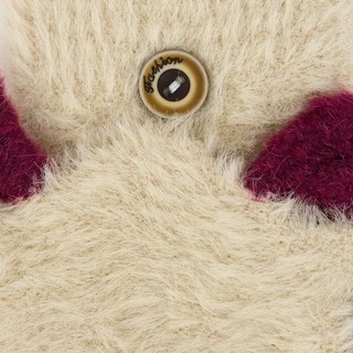 Варежки с рожками (бежевые) 6