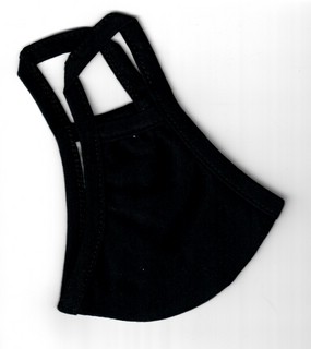 МАСКА ДЛЯ ЛИЦА МНОГОРАЗОВАЯ, ГИГИЕНИЧЕСКАЯ  черная 2