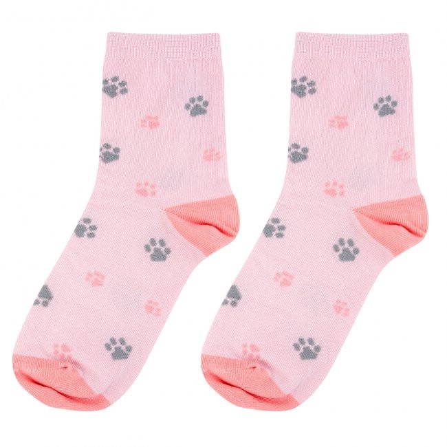 Носки 'Лапки следы', разм.35-39
