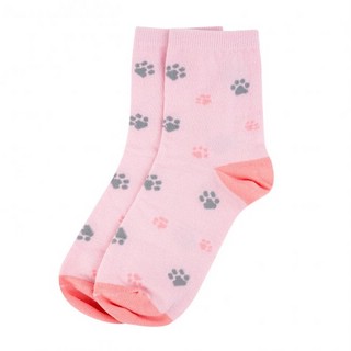 Носки 'Лапки следы', разм.35-39 2