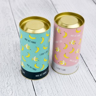 Носки в тубусе (2 пары) 'Банановые' (розовый), разм.35-39 11