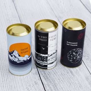 Носки в тубусе (2 пары) 'Космические', разм.40-45 13