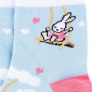 Носки детские 'Зайчики на качелях', разм.16-18 (4-5 лет) 2