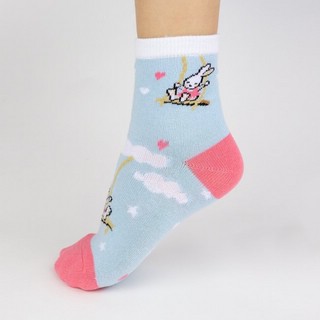 Носки детские 'Зайчики на качелях', разм.16-18 (4-5 лет) 4