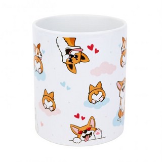 Кружка 'Корги в облаках' 3