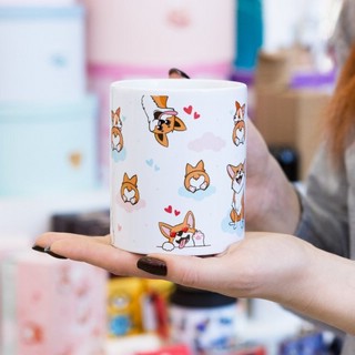 Кружка 'Корги в облаках' 8