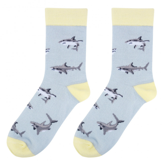 Носки детские 'Акулы', разм.20-22 (7-9 лет), артикул KW009-000894