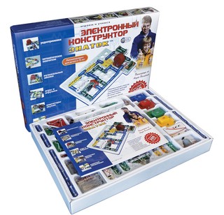 Конструктор 'Знаток' 320 схем, электронный 1