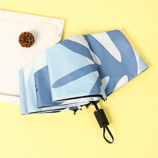 Зонт складной 'Тропики' (бело-голубой), артикул KW041-000080 2