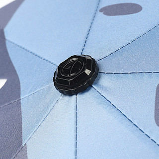 Зонт складной 'Тропики' (бело-голубой), артикул KW041-000080 5