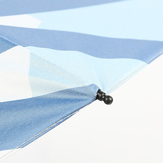 Зонт складной 'Тропики' (бело-голубой), артикул KW041-000080 6