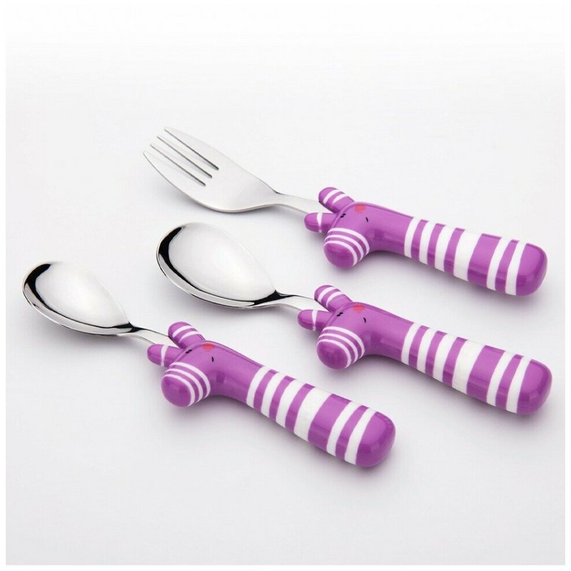 Детский столовый набор Fissman «Зебра», 3 предмета, Fissman 3564