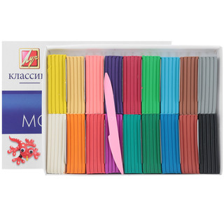 Пластилин Луч 'Классика', со стеком, 18 цветов 2