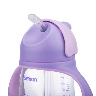 Детский поильник 260 мл, пластиковый, фиолетовый, Fissman 6901 2