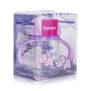 Детский поильник 260 мл, пластиковый, фиолетовый, Fissman 6901 6