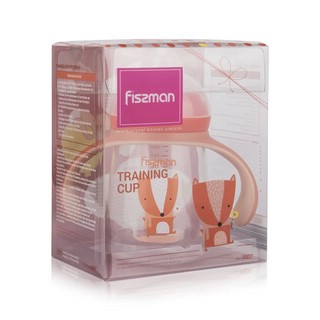 Детская бутылочка поильник пластиковая Оранжевая 260мл 6