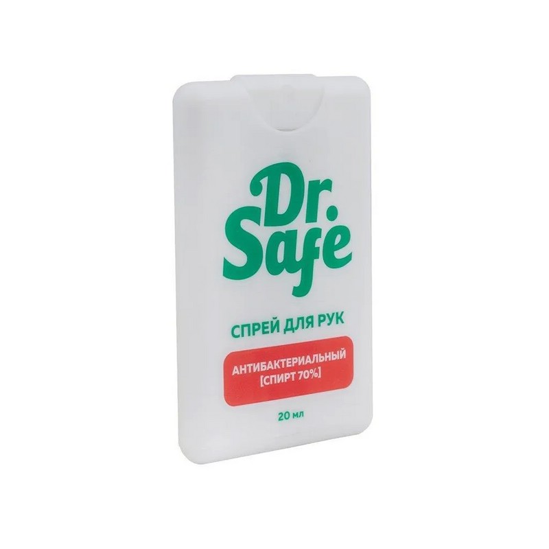 Антибактериальный спрей для рук Dr. Safe 20мл, флакон 