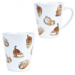 Кружка латте малая 'Тигры'