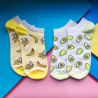 Носки короткие 'Половинки авокадо', разм.35-39, артикул KW009-000940 10
