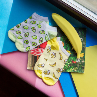 Носки короткие 'Половинки авокадо', разм.35-39, артикул KW009-000940 11