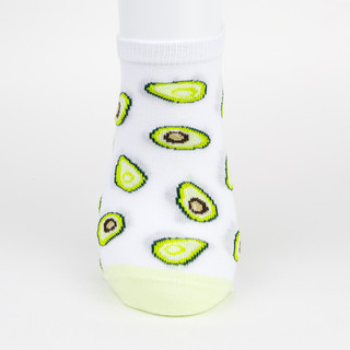 Носки короткие 'Половинки авокадо', разм.35-39, артикул KW009-000940 3
