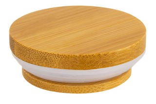 Банка для соли 'Совушки' 180 мл, бамбуковая крышка 8