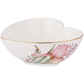 Салатник-сердце 'Ирисы' (Irises) 11.5х4 см, Lefard