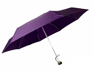 Смарт-зонт Monsoon, механика, 5 сложений, купол 95 см, 8 спиц, фиолетовый