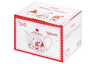 Чайник 850 мл 20*13*14 см 'Весёлые гномики' 2