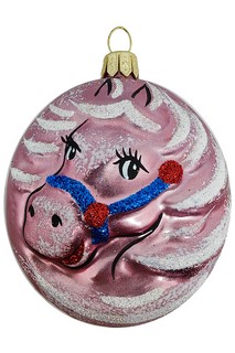 Шар 'Зодиак: Лошадь' в ассортименте, стекло, артикул С 1151 2