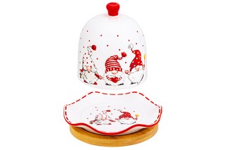 Подставка под лимон 'Весёлые гномики' на деревянной подставке, 12 см 4