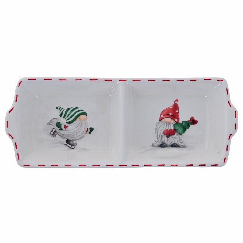 Менажница 'Гномы' 2 секции, малая